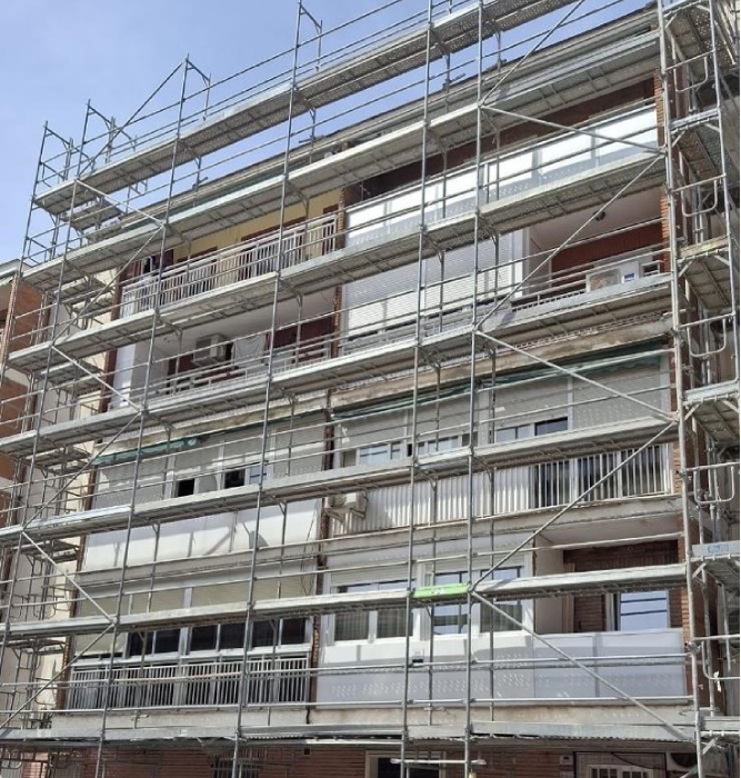 Inicio de obra en C/ Prioritario, 5 - Leganés